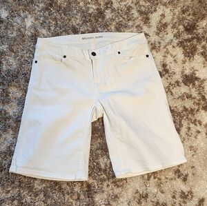 Michael Kors White Jean Shorts SZ 4